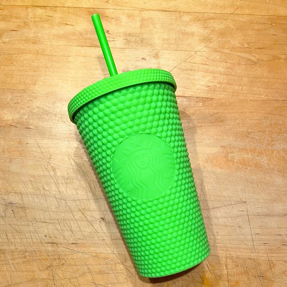 Starbucks NWT Halloween 2021 lime green tumbler
